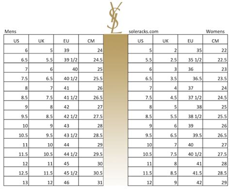 saint laurent belts size chart